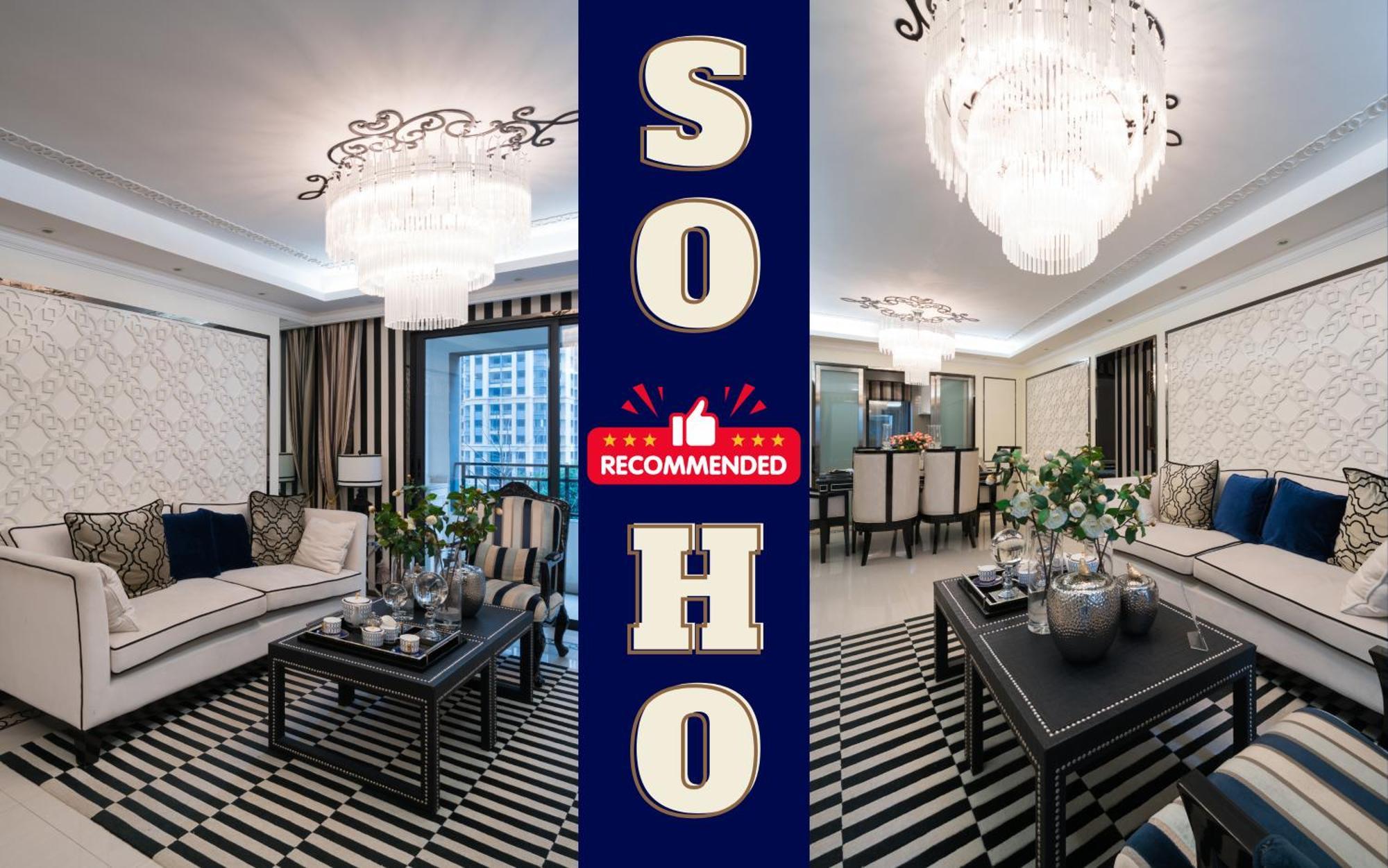 Soho Central Residence - City View - District 1 Ho Chi Minh-Byen Eksteriør billede