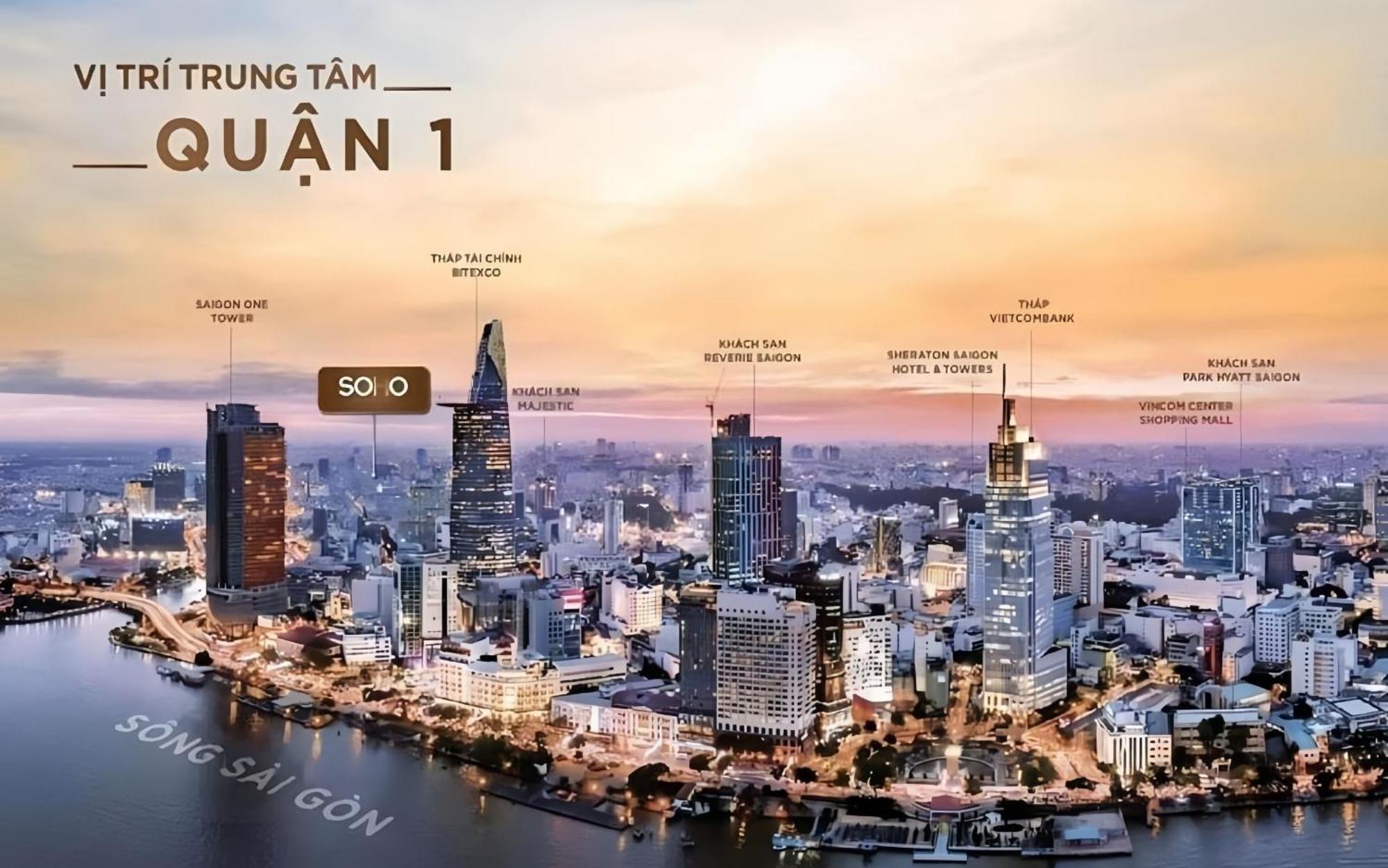 Soho Central Residence - City View - District 1 Ho Chi Minh-Byen Eksteriør billede