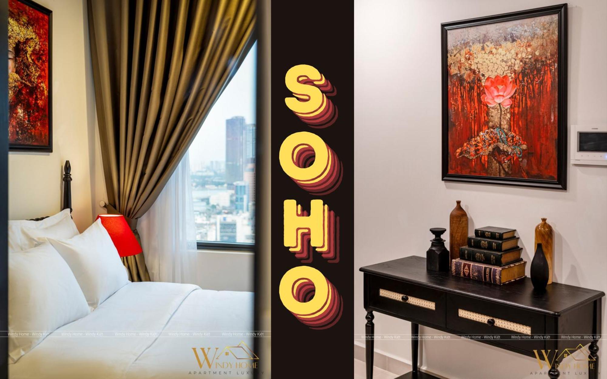 Soho Central Residence - City View - District 1 Ho Chi Minh-Byen Eksteriør billede
