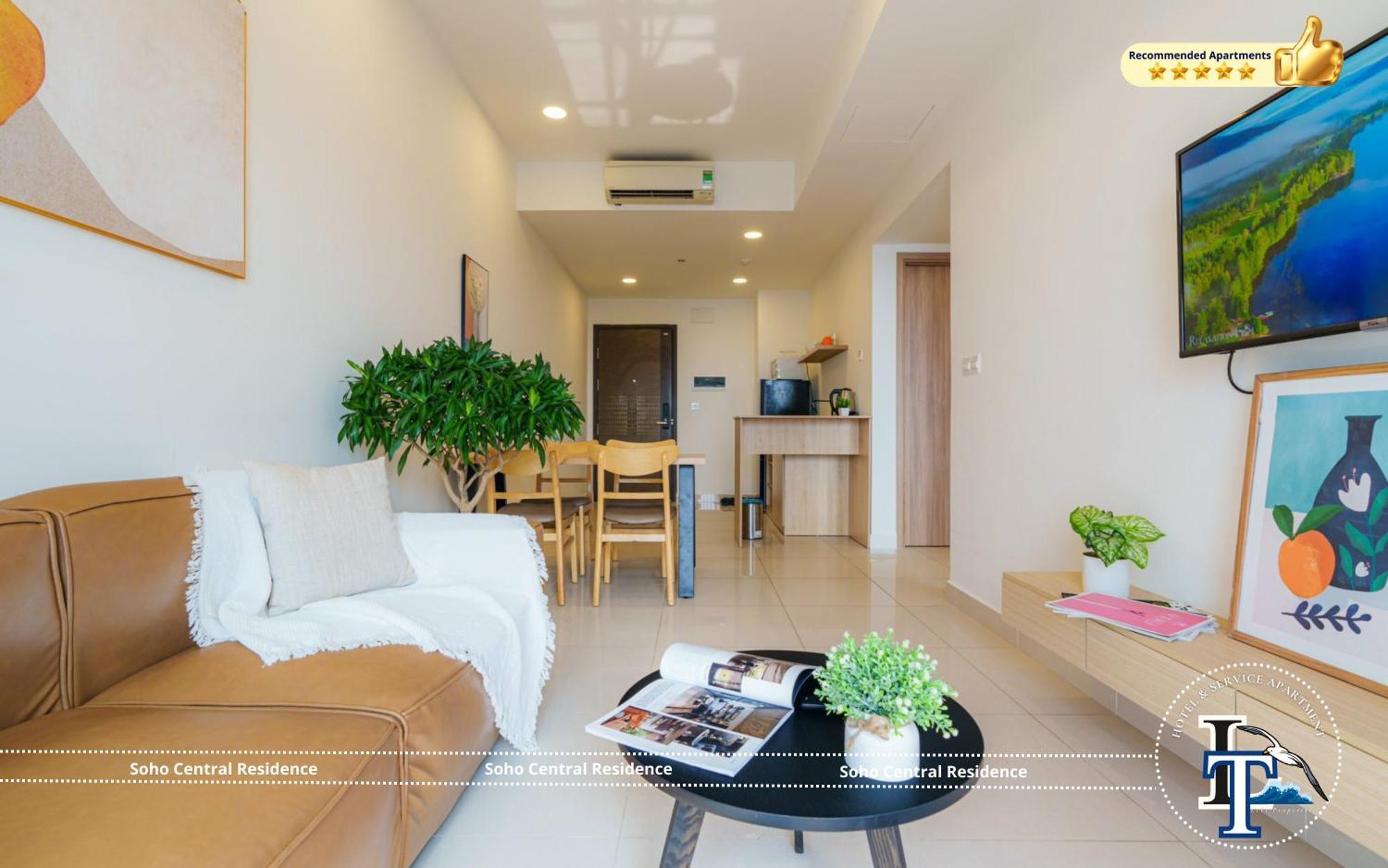 Soho Central Residence - City View - District 1 Ho Chi Minh-Byen Eksteriør billede