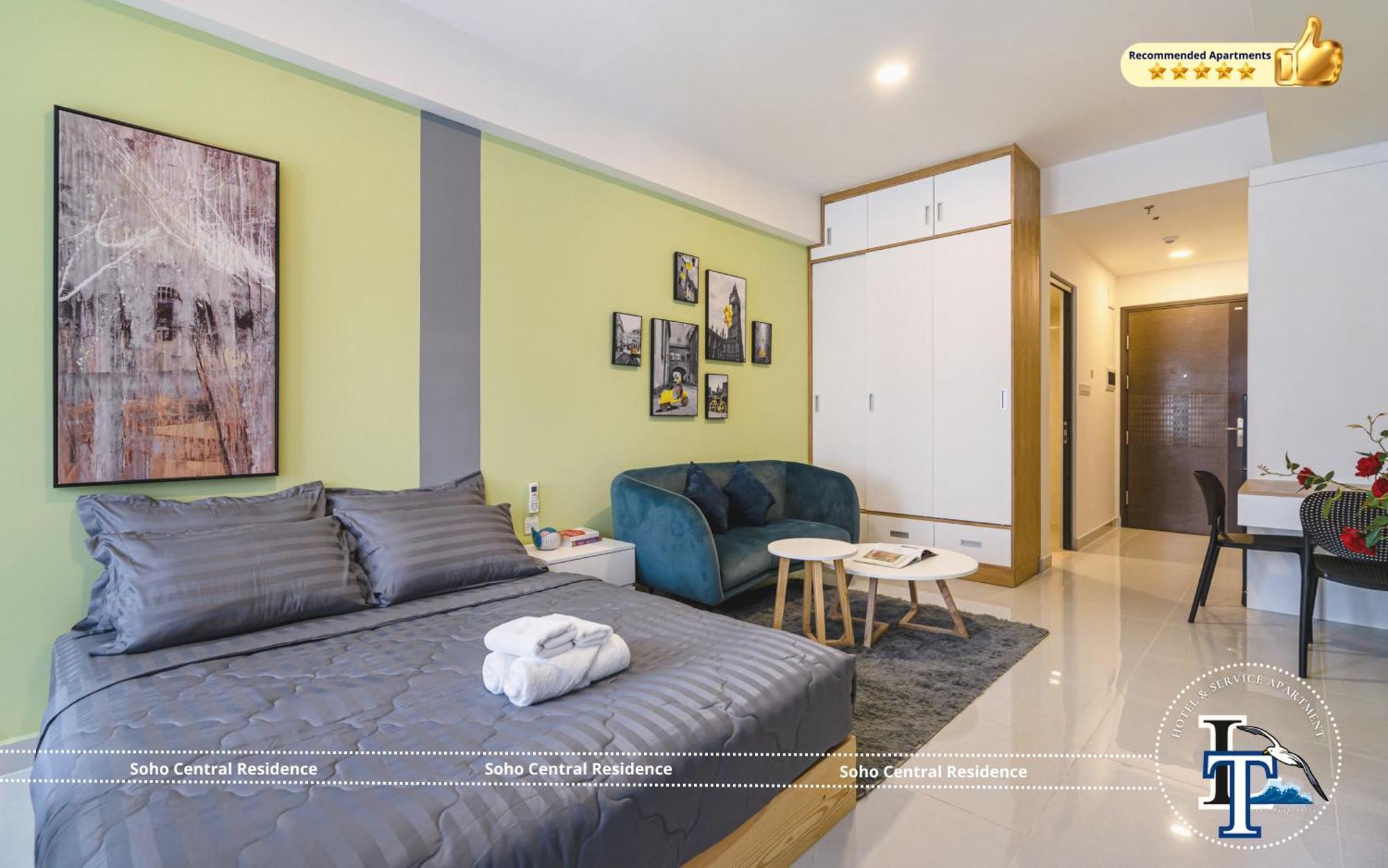 Soho Central Residence - City View - District 1 Ho Chi Minh-Byen Eksteriør billede