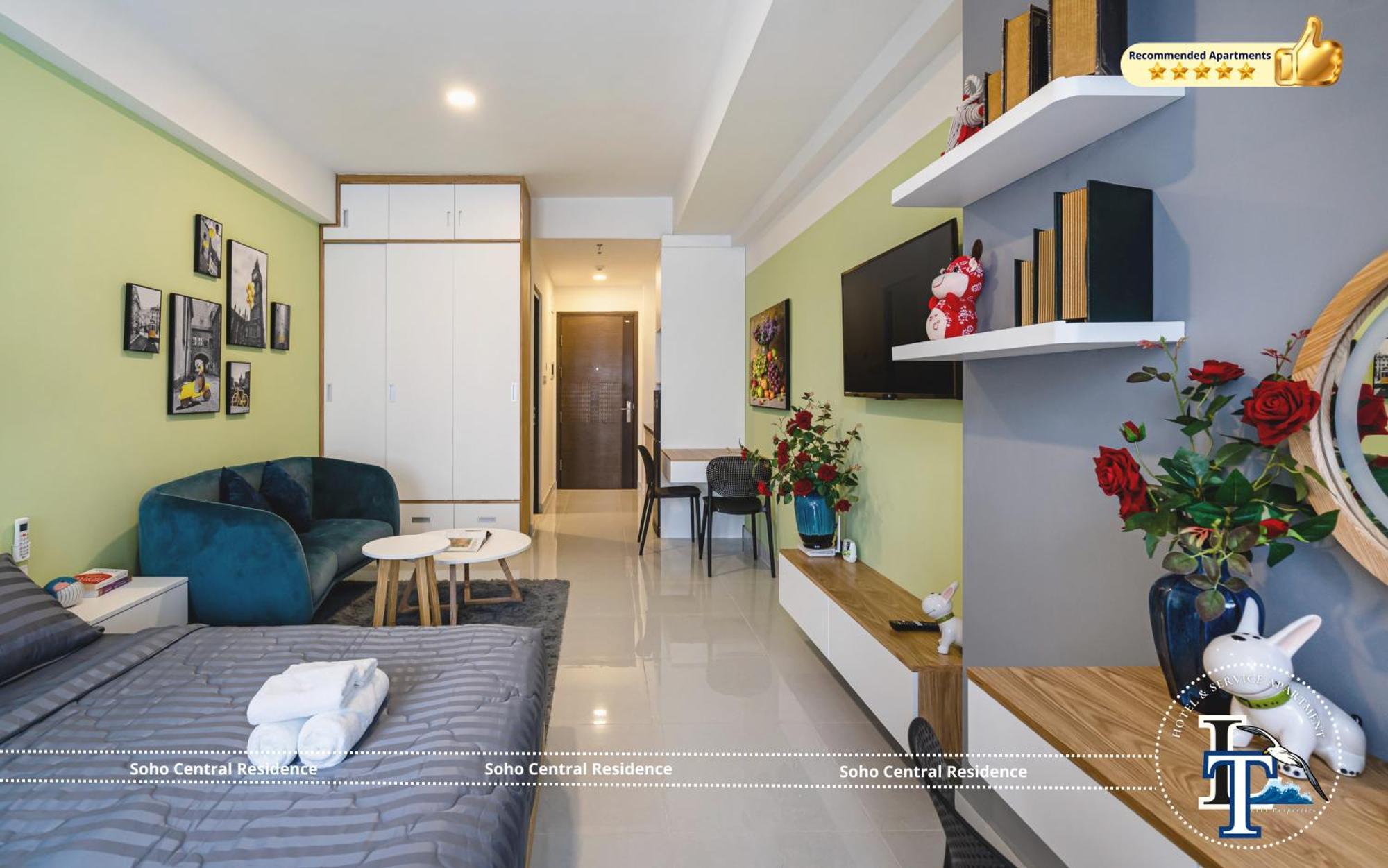 Soho Central Residence - City View - District 1 Ho Chi Minh-Byen Eksteriør billede