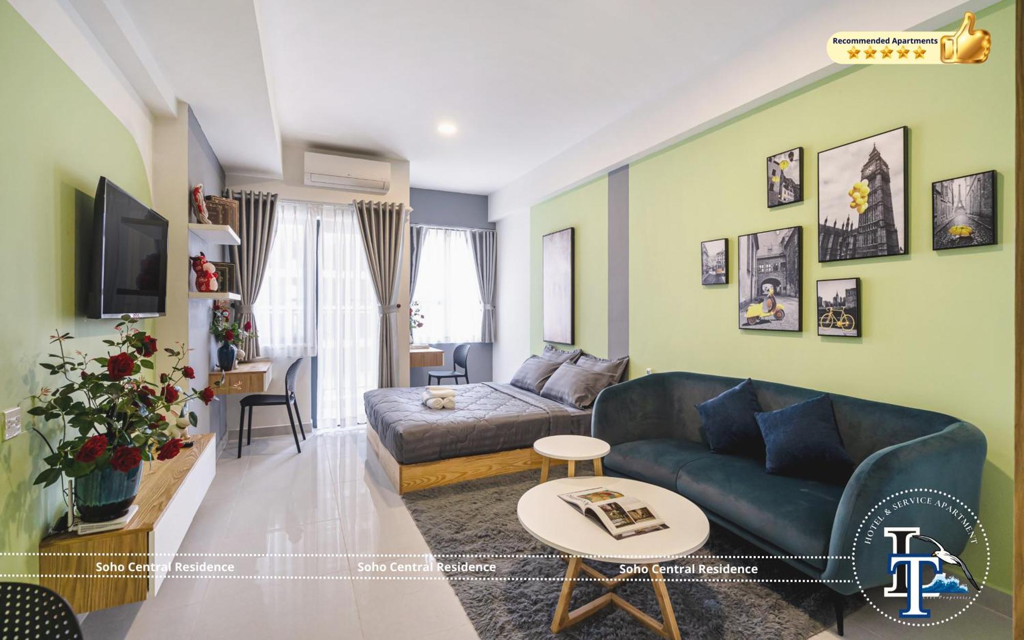 Soho Central Residence - City View - District 1 Ho Chi Minh-Byen Eksteriør billede