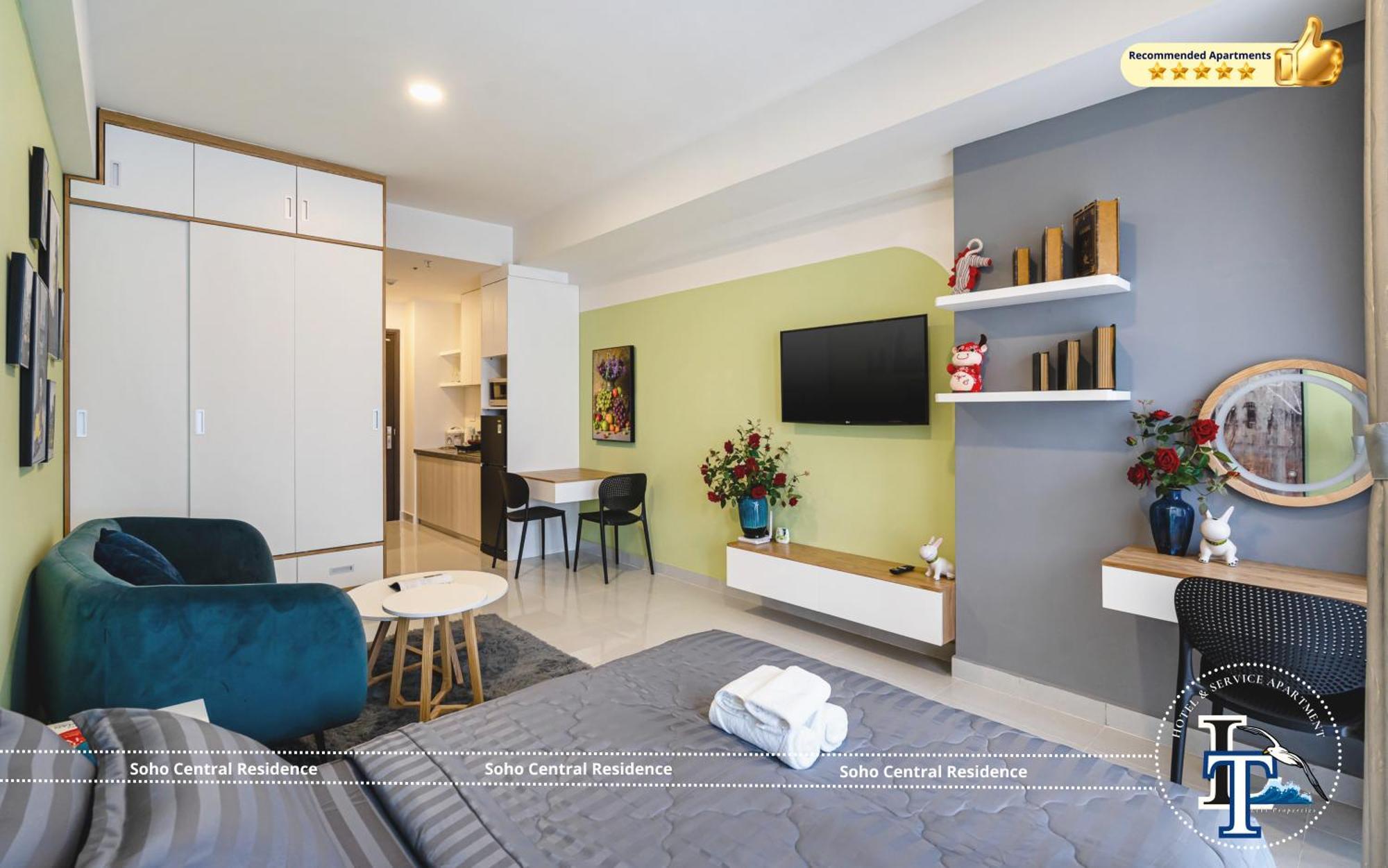 Soho Central Residence - City View - District 1 Ho Chi Minh-Byen Eksteriør billede