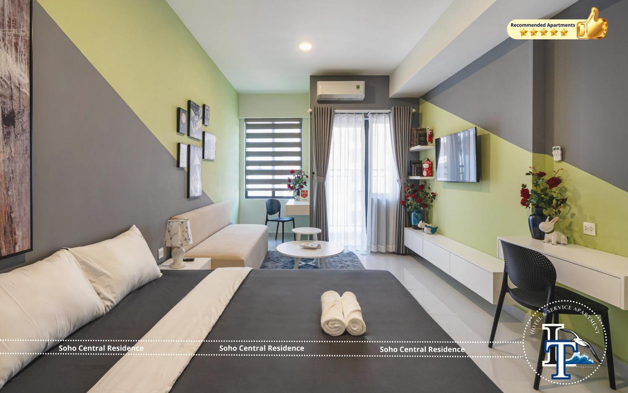 Soho Central Residence - City View - District 1 Ho Chi Minh-Byen Eksteriør billede