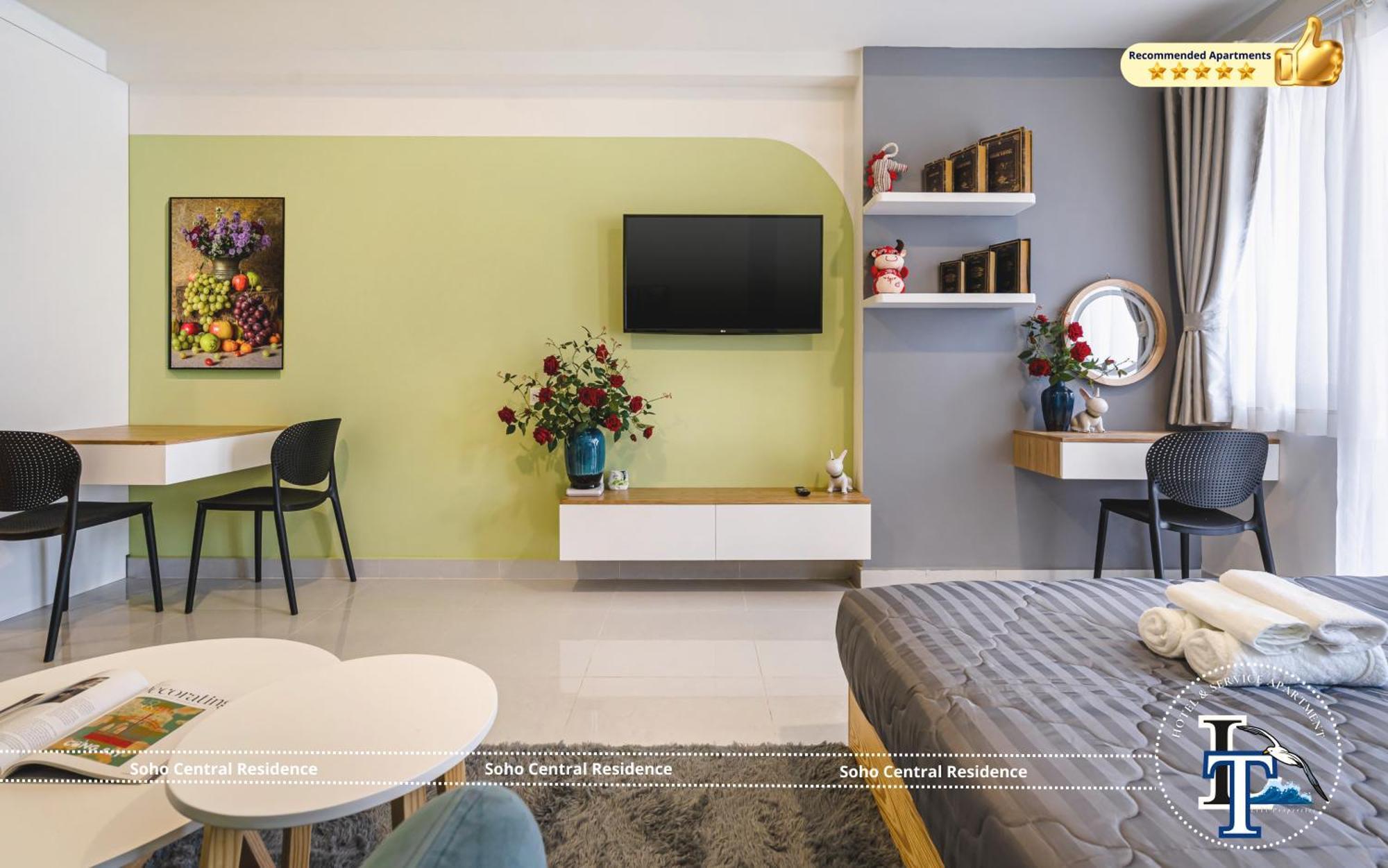 Soho Central Residence - City View - District 1 Ho Chi Minh-Byen Eksteriør billede