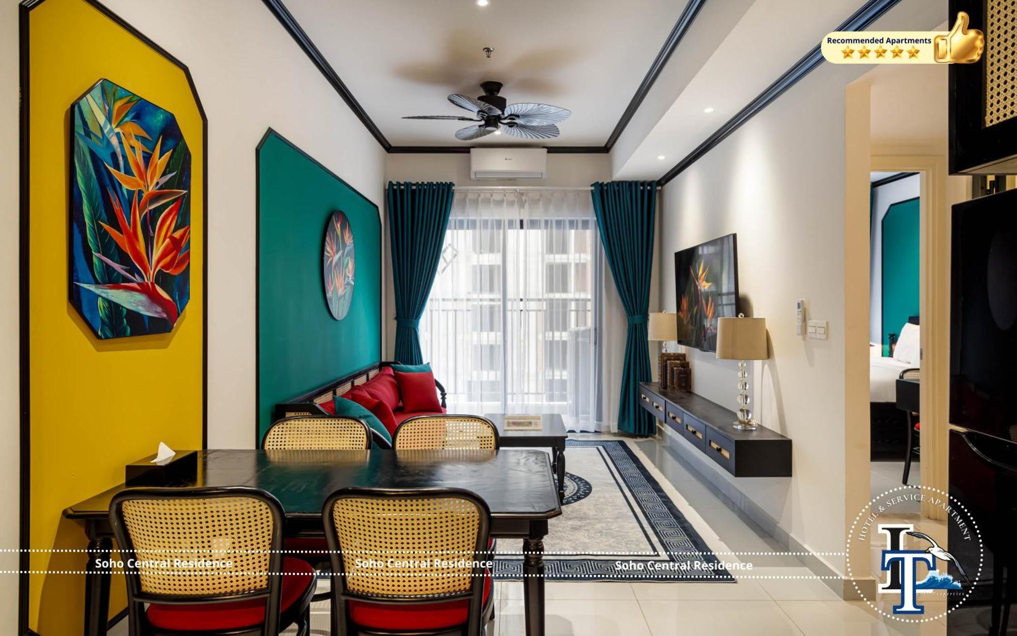 Soho Central Residence - City View - District 1 Ho Chi Minh-Byen Eksteriør billede